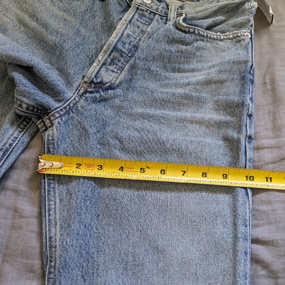 Agolde Relaxed Boot Mid Rise Jeans in Wireless - Picture 9 of 13